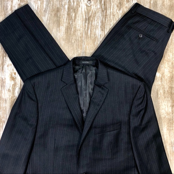 Calvin Klein Other - Calvin Klein Mens 2 Piece Pinstripe Suit 40R 34x32